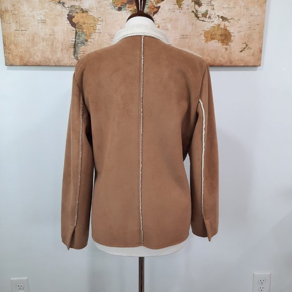 Faux suede & shearling jacket - Unlisted by Kenneth Cole brand - Picture 8 of 10